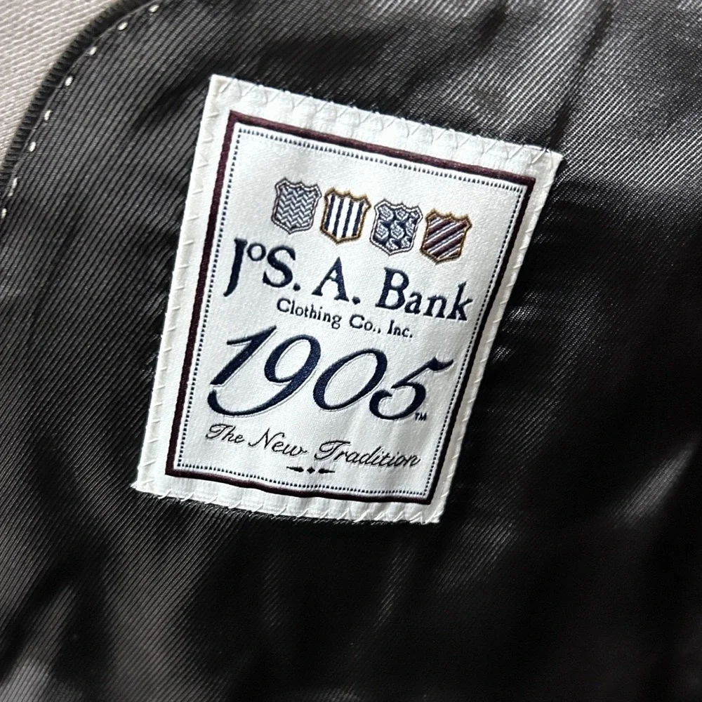 Jos. A. Bank 1905 Collection Mens 50 Long Taupe‎ 100% Wool 2-Button Suit Jacket